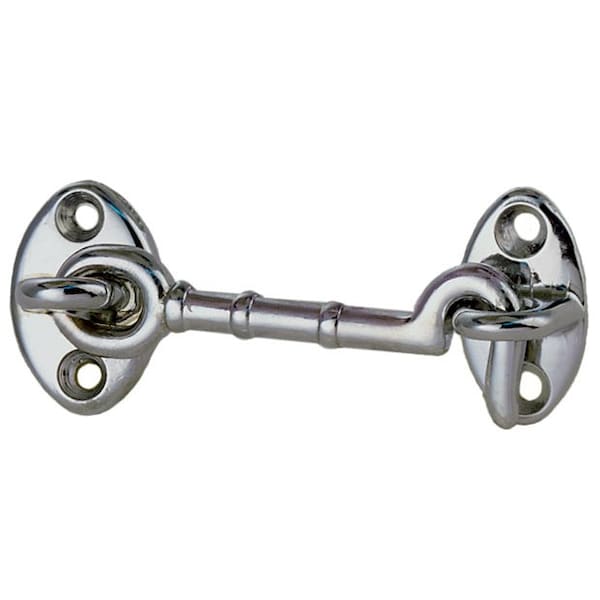 Perko 0956DP1CHR Chrome-Plated Bronze Cabin Door Hook - 1-1/2" Length